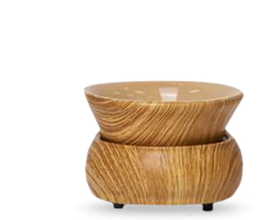 Wood Grain Wax Warmer